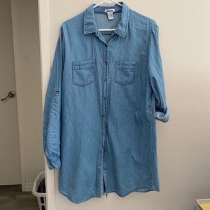 Denim Shirt/Dress